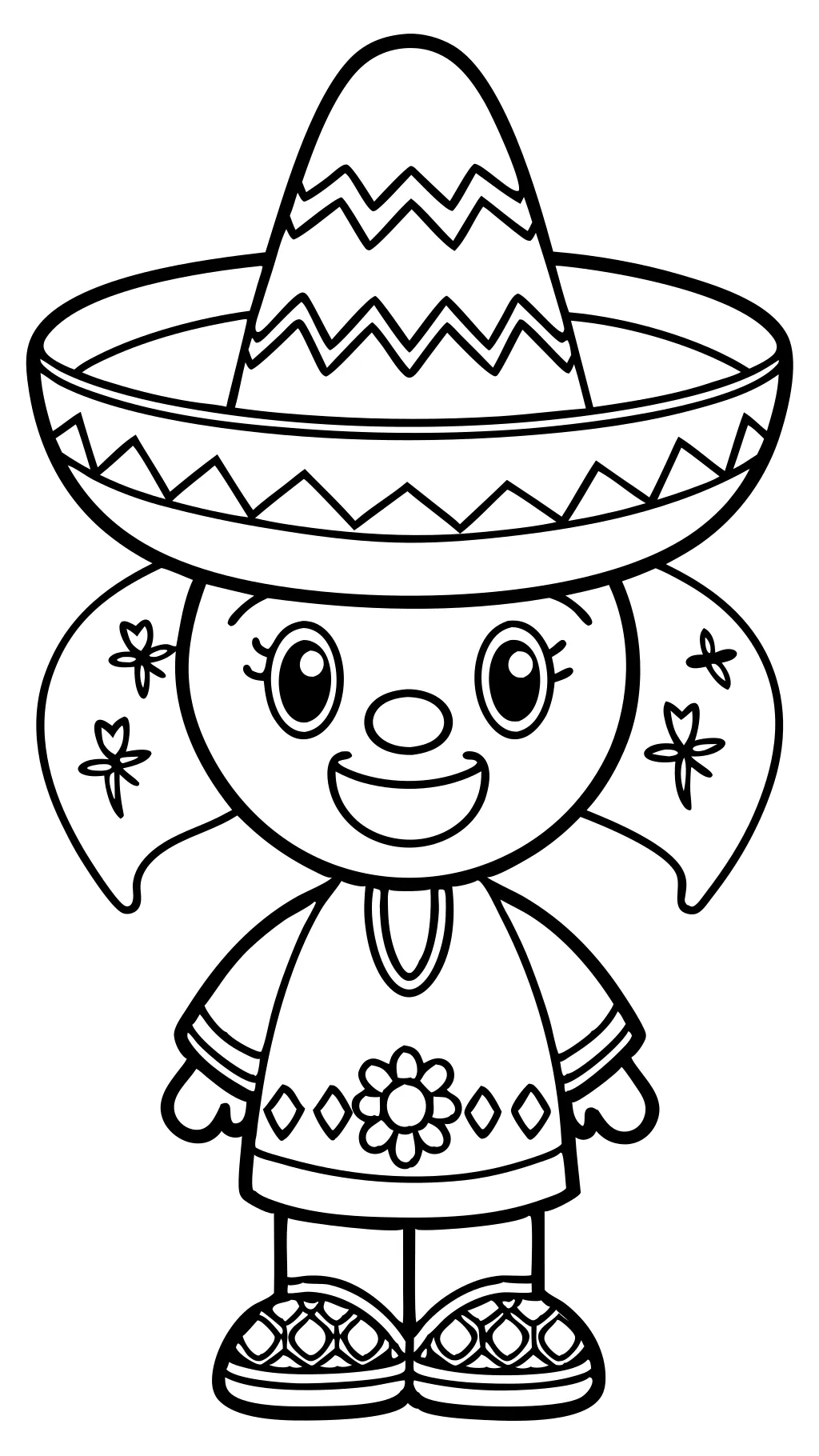 Cinco de Mayo Coloring Pages imprimible